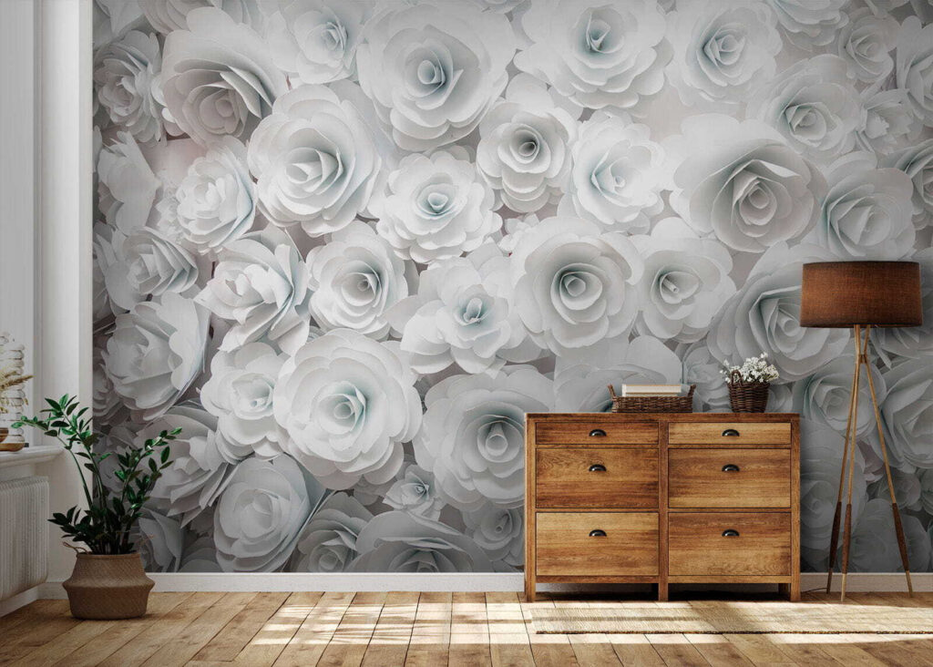 Rose bianche fitte — ambiente 7