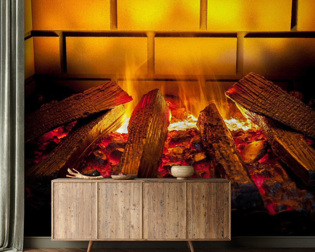 Ceppi nel fuoco dorato — ambiente 3