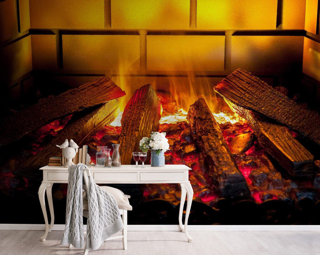 Ceppi nel fuoco dorato — ambiente 4