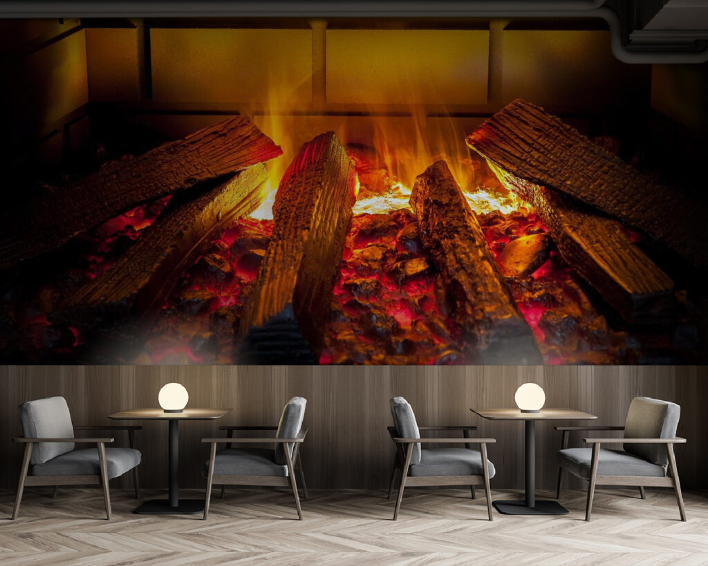 Ceppi nel fuoco dorato — ambiente 5
