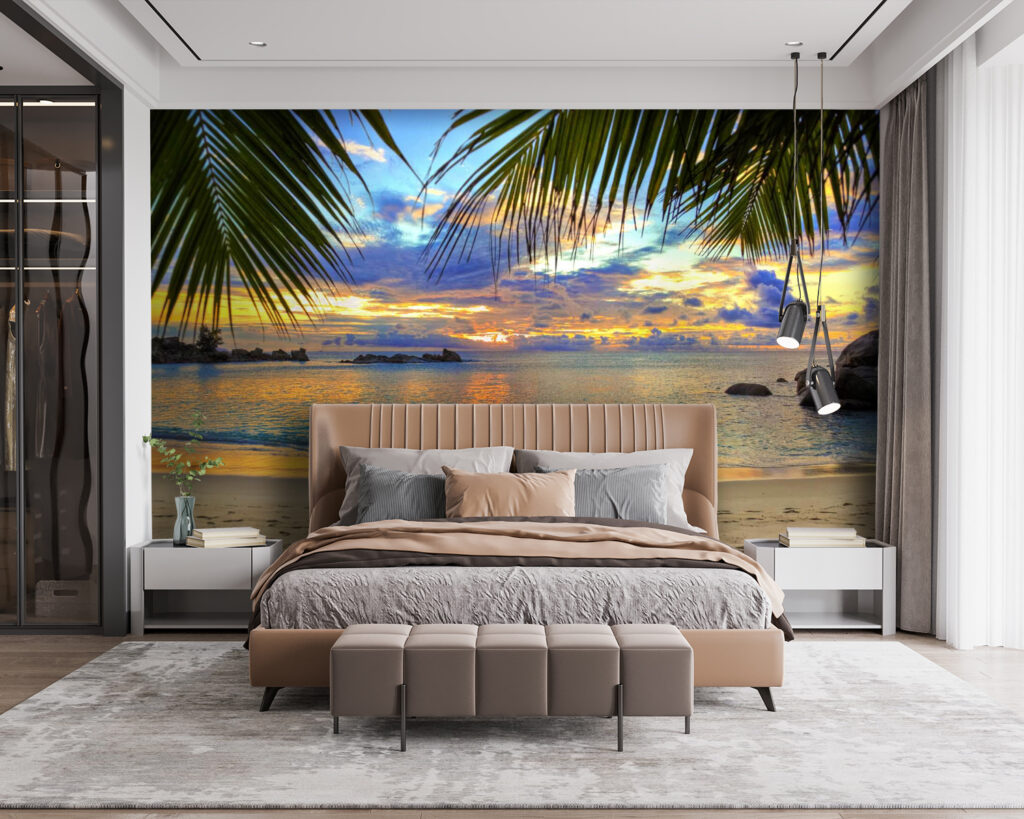 Tramonto tra le palme — ambiente 1