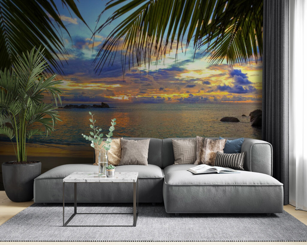 Tramonto tra le palme — ambiente 5