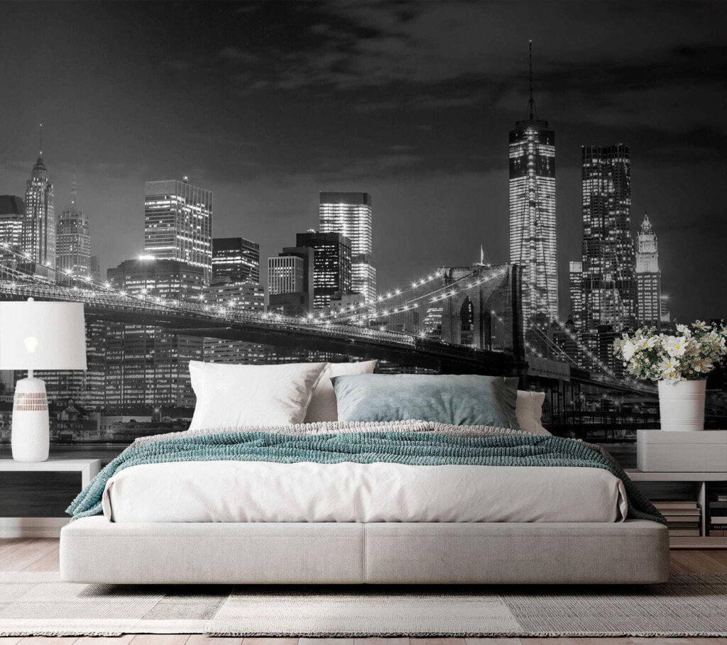Ponte notturno in grigio — ambiente 2