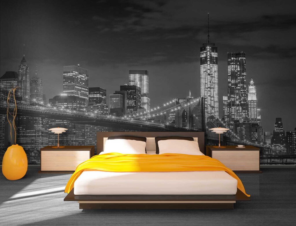 Ponte notturno in grigio — ambiente 3