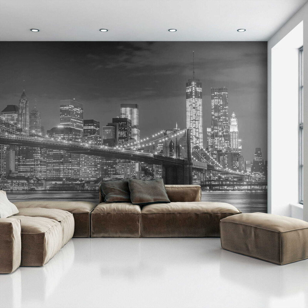 Ponte notturno in grigio — ambiente 4