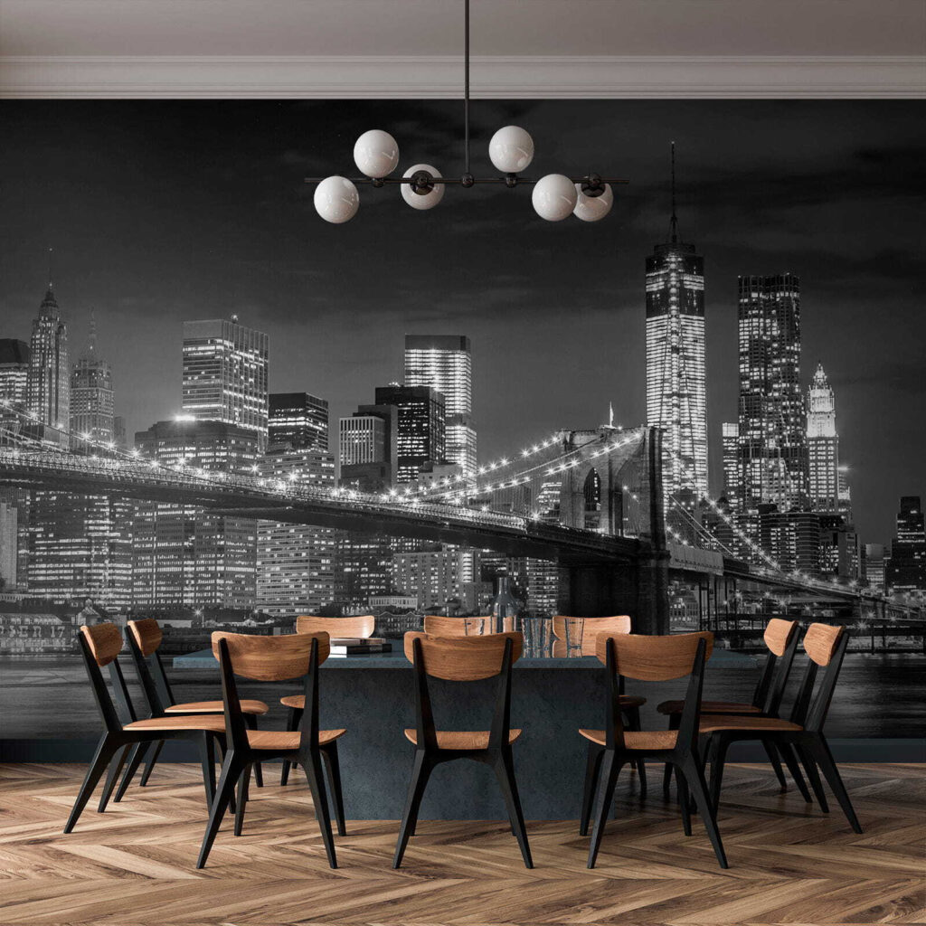 Ponte notturno in grigio — ambiente 7
