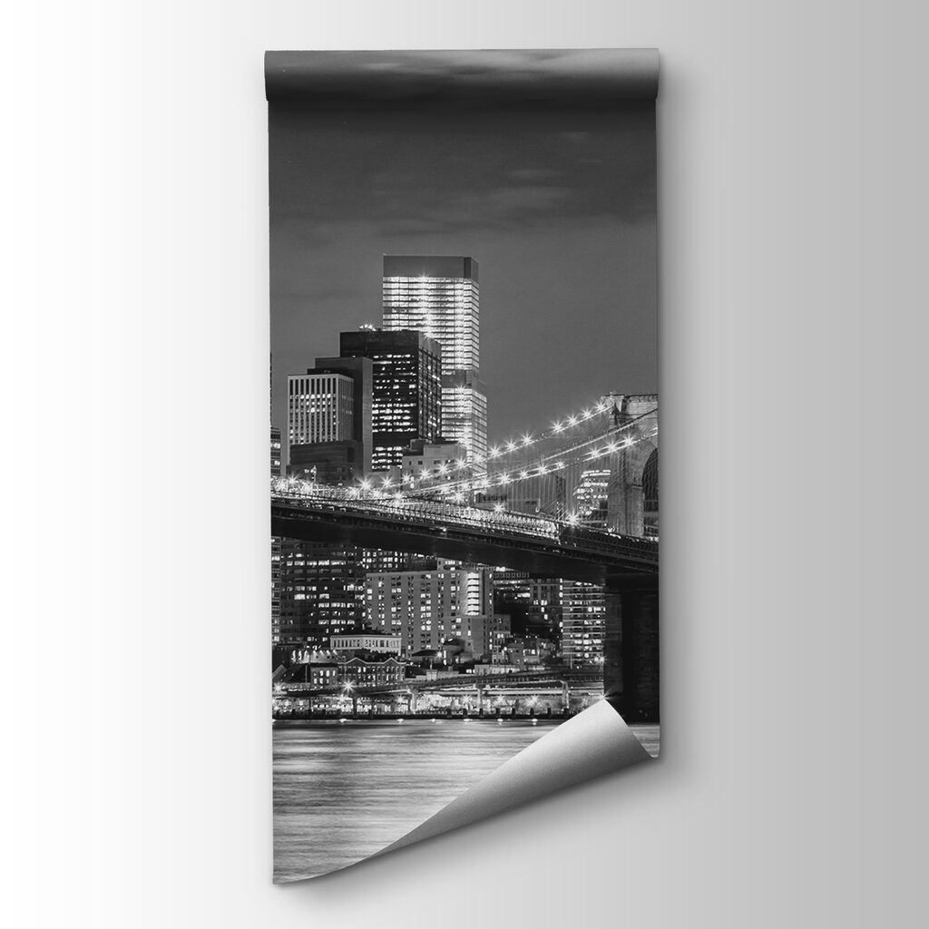 Ponte notturno in grigio — vista del prodotto