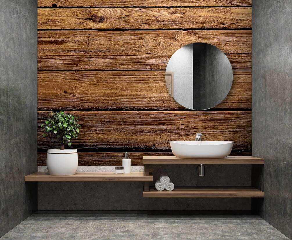 Vecchie assi color miele — ambiente 1