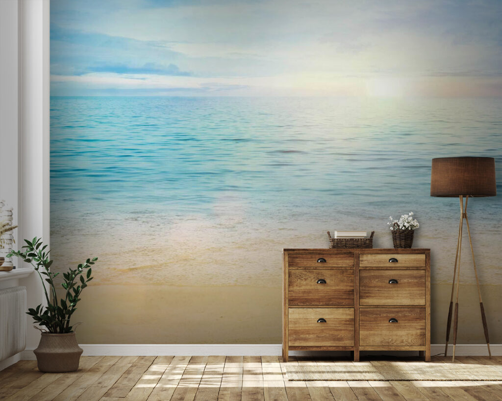 Spiaggia nella luce mattutina — ambiente 2