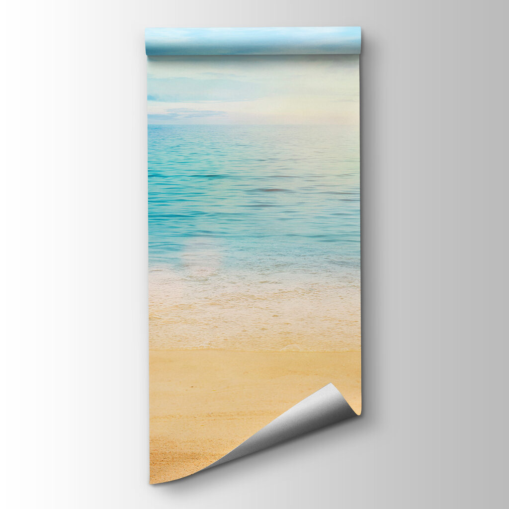 Spiaggia nella luce mattutina — vista del prodotto