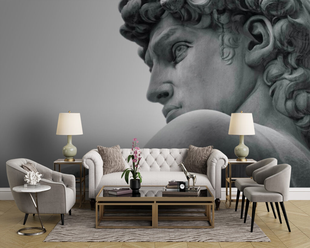 Statua che guarda indietro — ambiente 5
