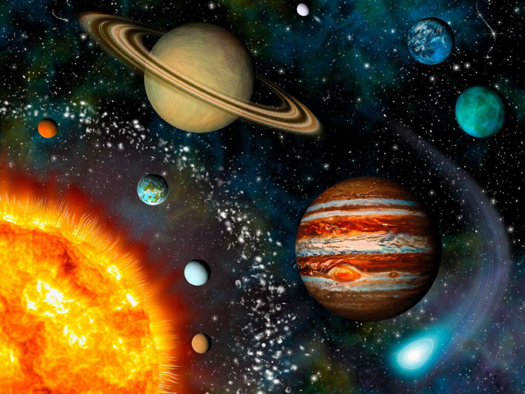 Pianeti tra piccole stelle — design completo
