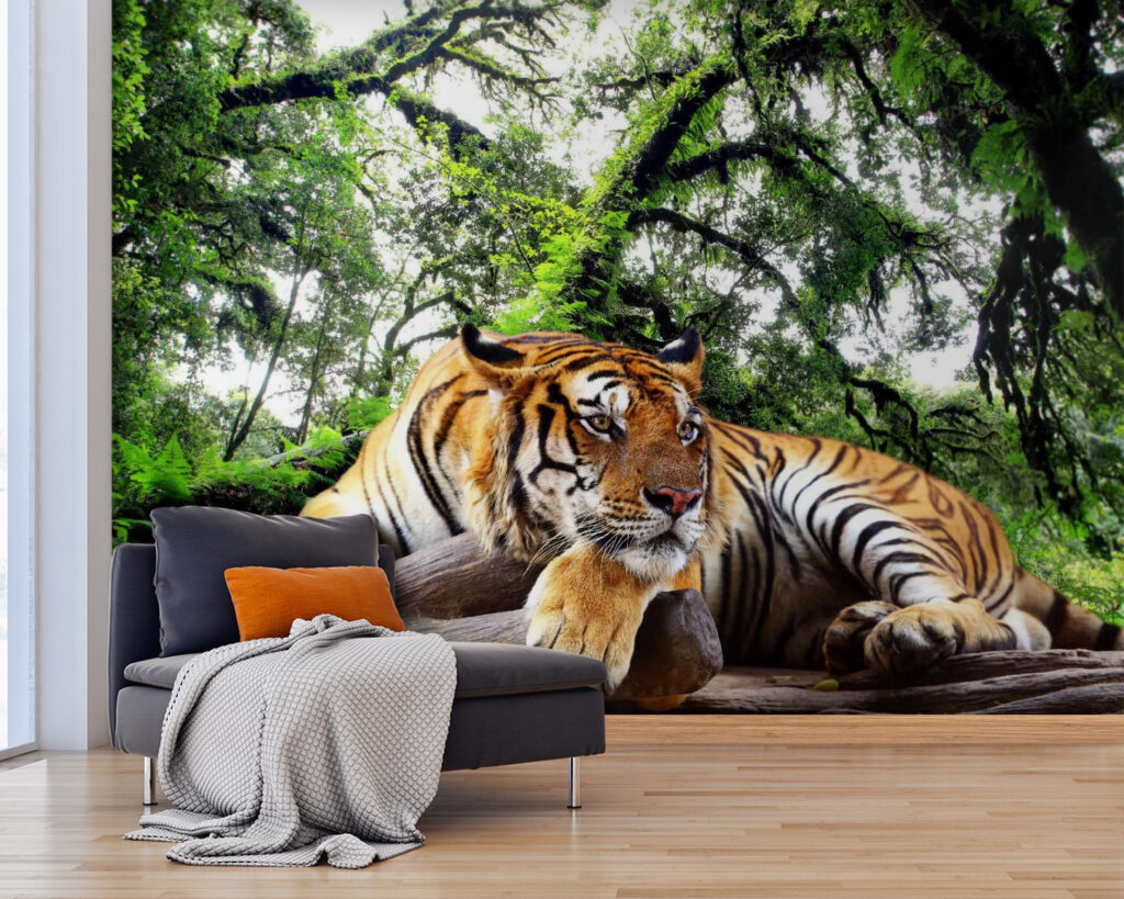 Tigre tra i rami — ambiente 2