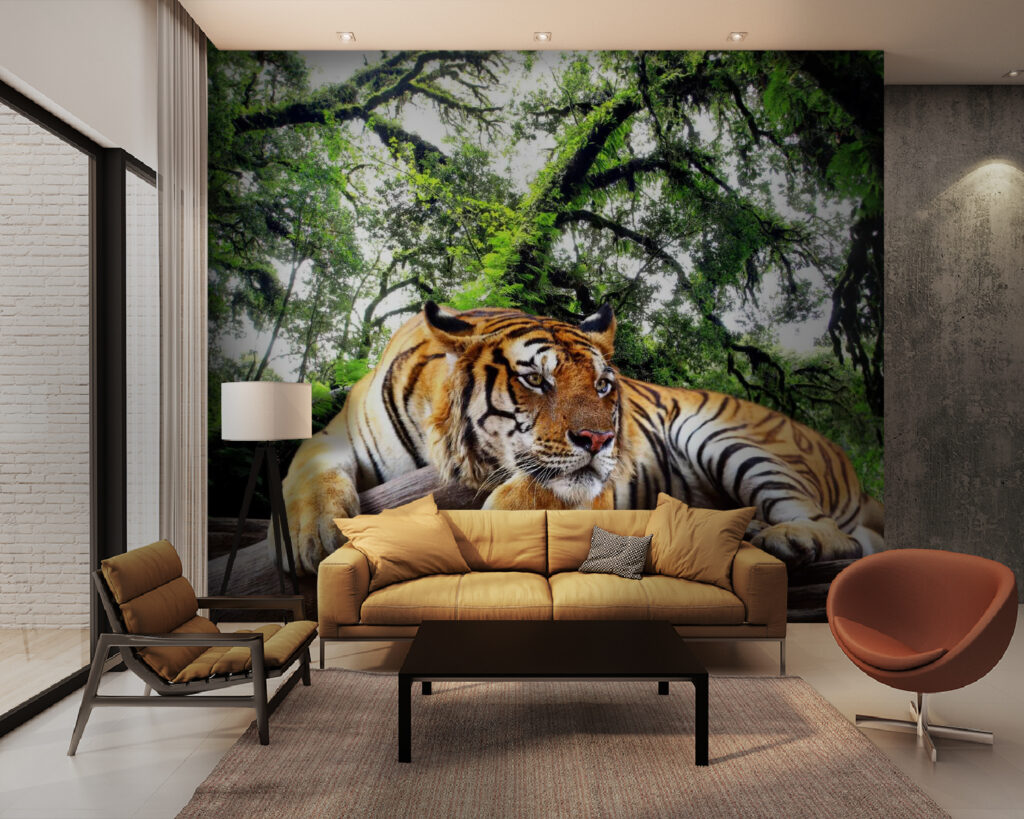 Tigre tra i rami — ambiente 3
