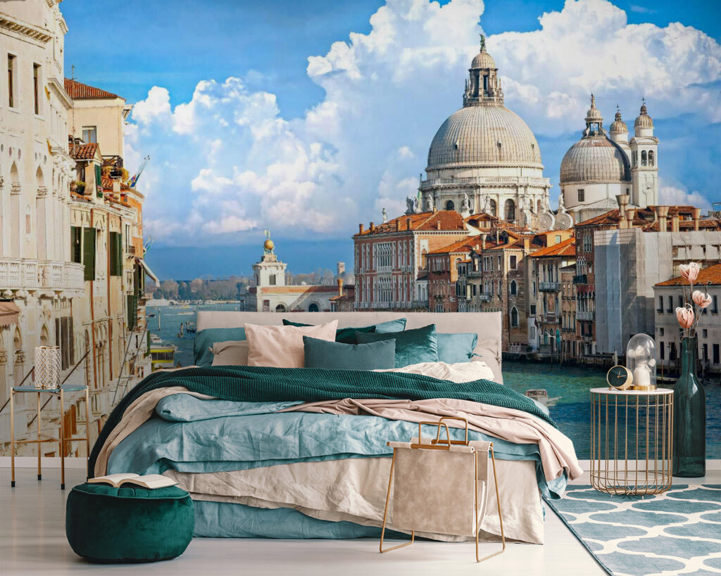 Venezia sotto il sole in un ambiente