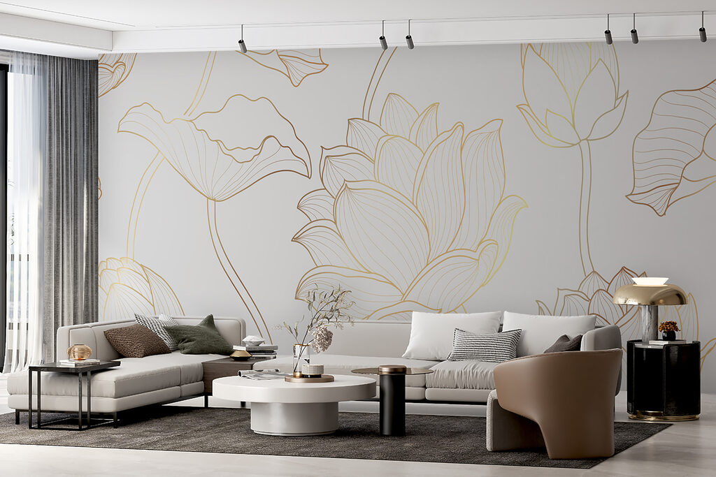 Loto in contorni dorati — ambiente 7