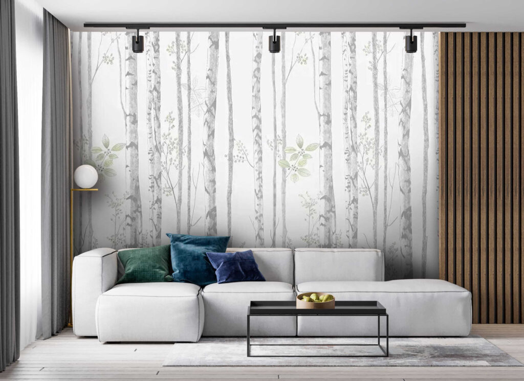 Betulle con foglie verdi — ambiente 2