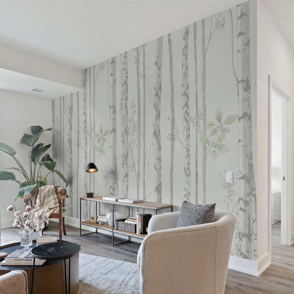 Betulle con foglie verdi — ambiente 5