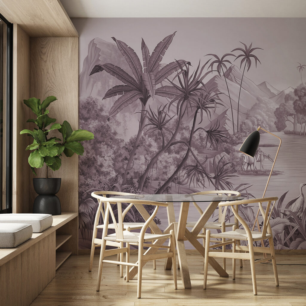 Palme e barchette grigie — ambiente 1