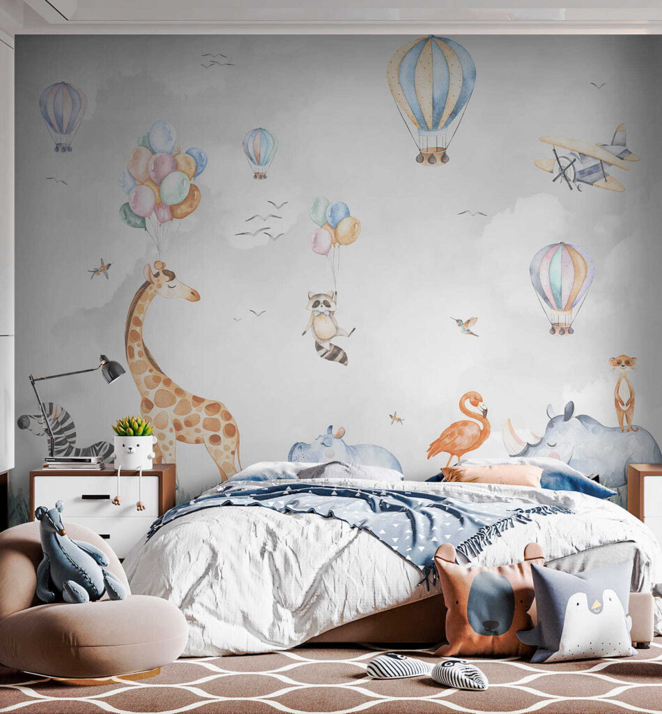 Animali tra i palloncini — ambiente 2