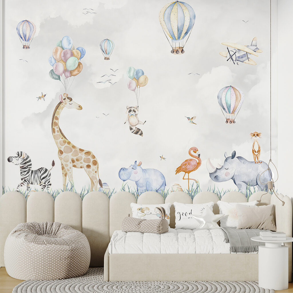 Animali tra i palloncini — ambiente 10