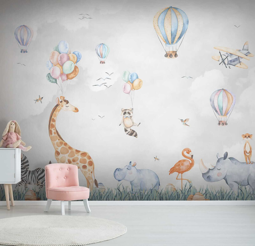 Animali tra i palloncini — ambiente 7