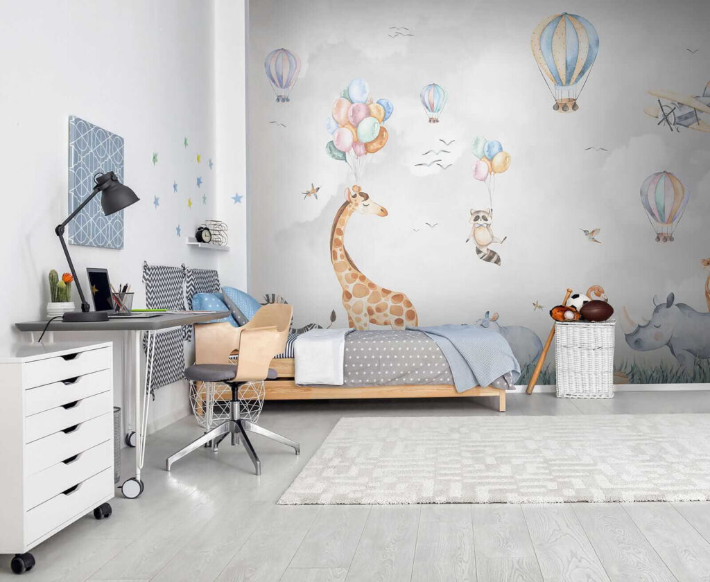 Animali tra i palloncini — ambiente 8