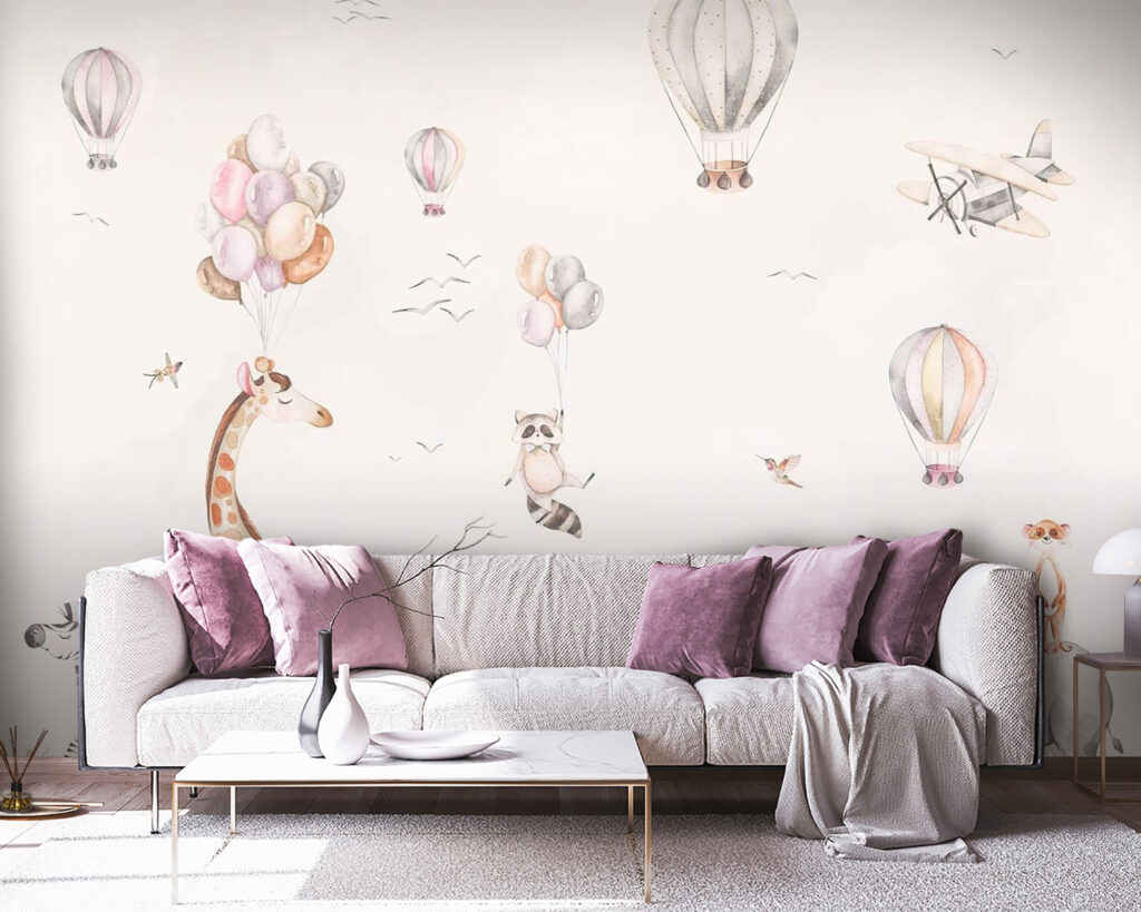Animali tra i palloncini — ambiente 2