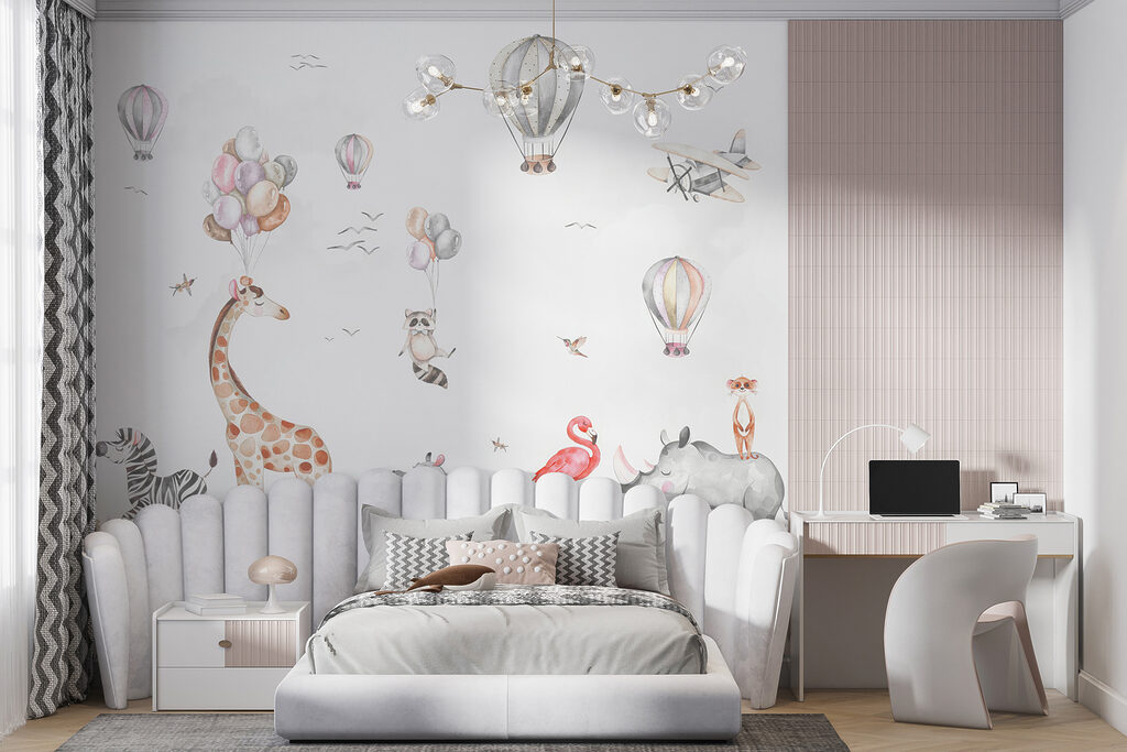 Animali tra i palloncini — ambiente 3