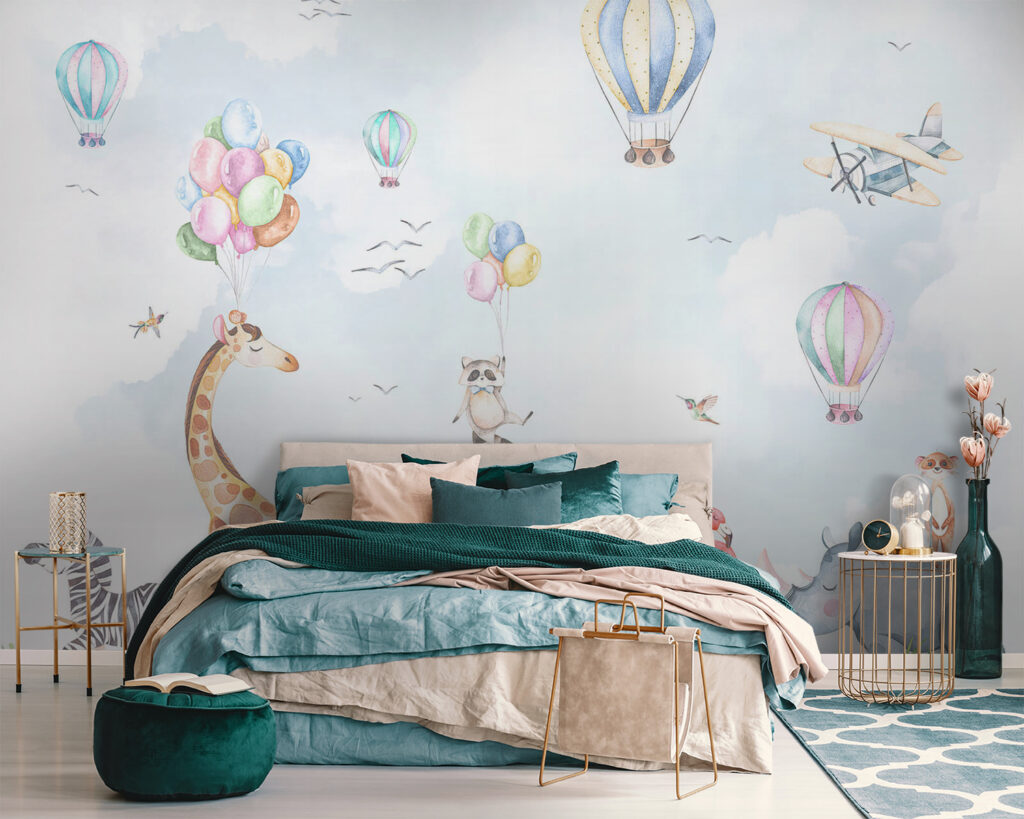 Animali tra i palloncini — ambiente 2