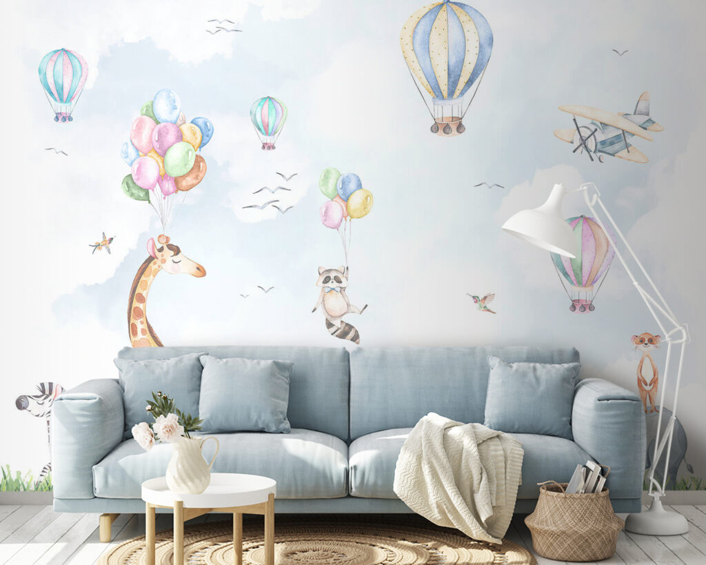 Animali tra i palloncini — ambiente 3