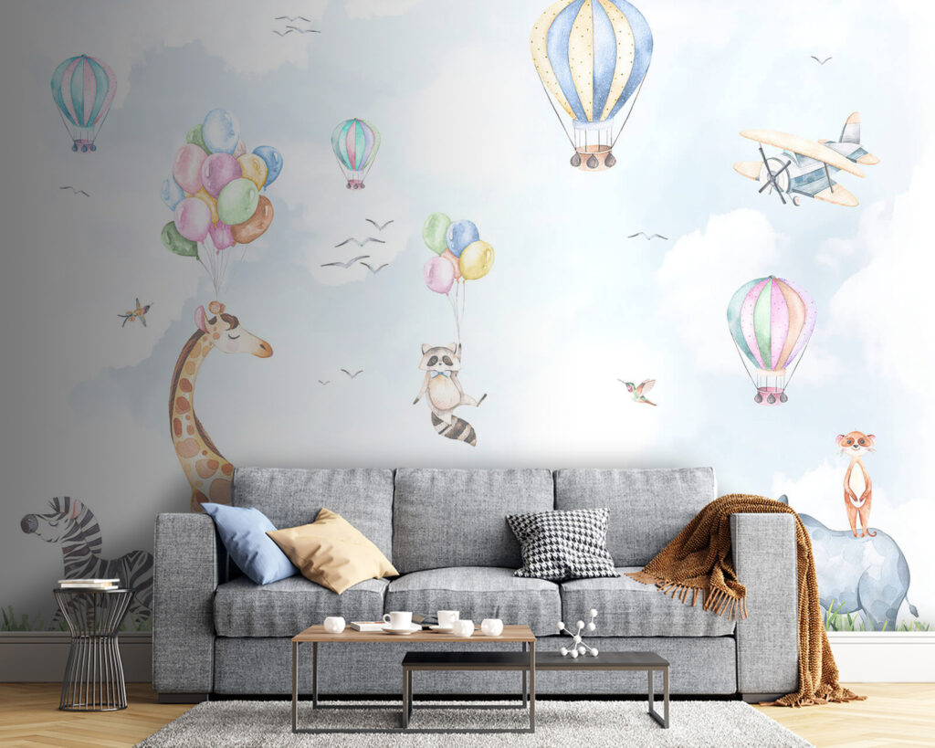 Animali tra i palloncini — ambiente 5