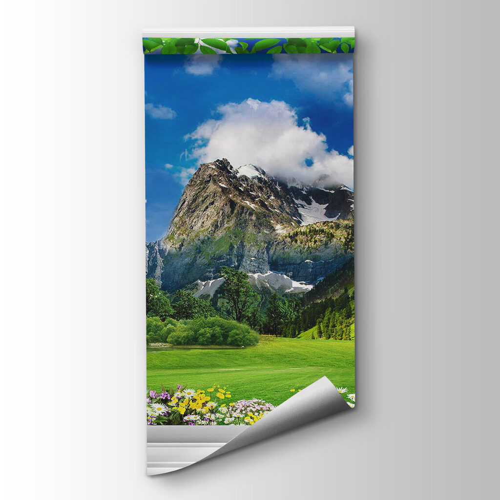 Fiori gialli in montagna — vista del prodotto