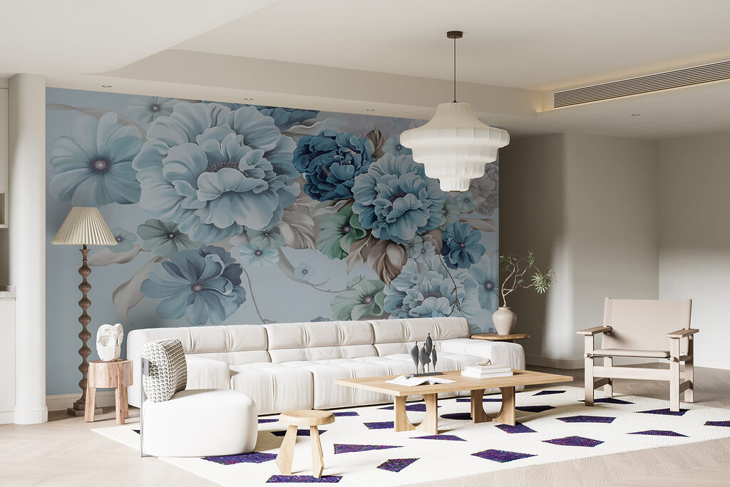 Fiori pieni ai bordi — ambiente 10