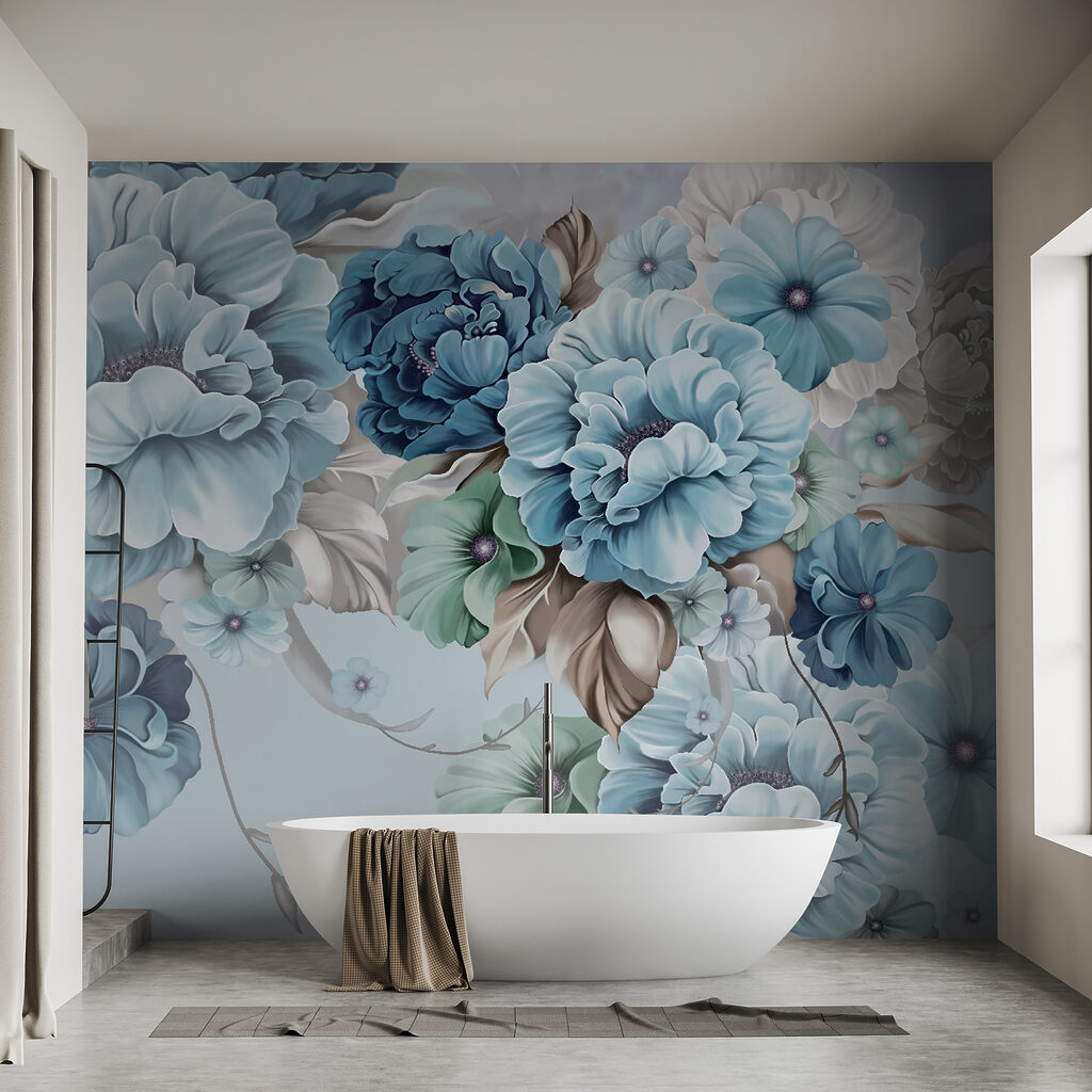 Fiori pieni ai bordi — ambiente 11