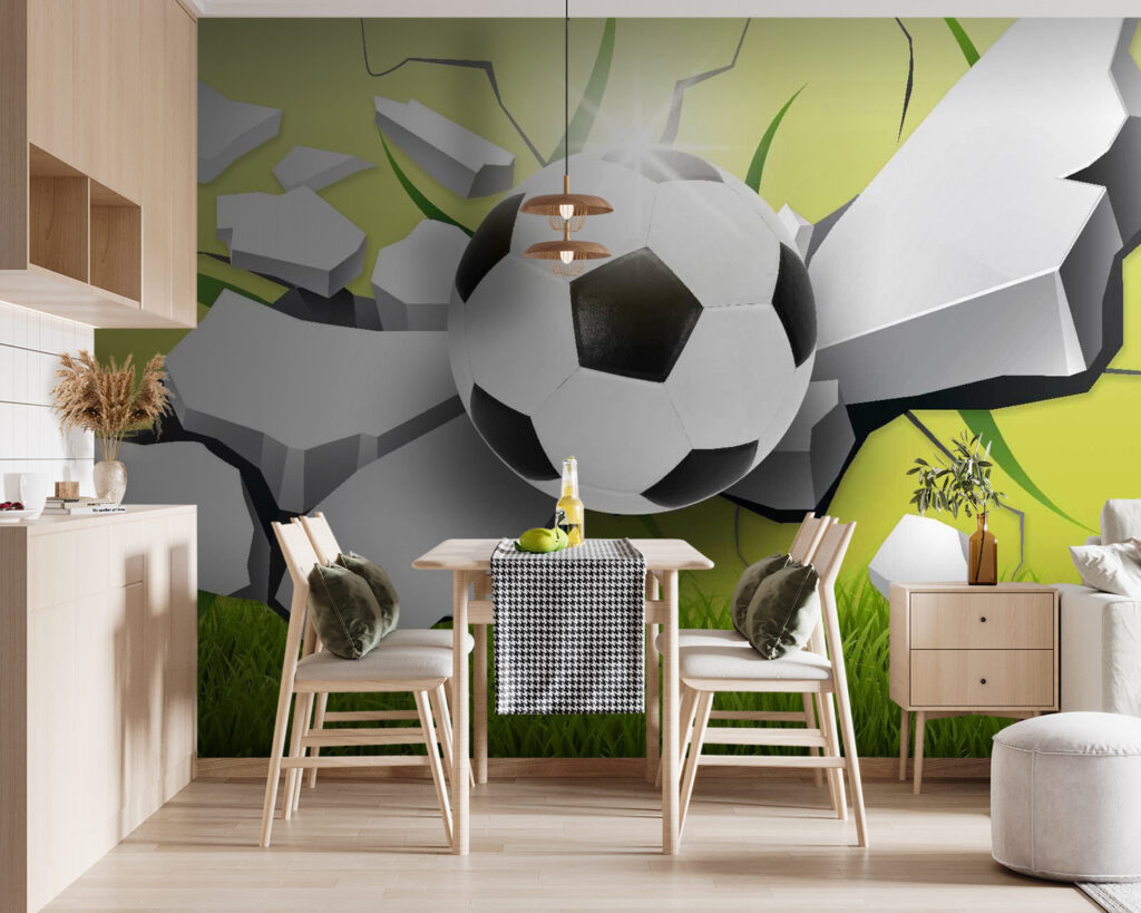 Pallone sfonda il muro — ambiente 1