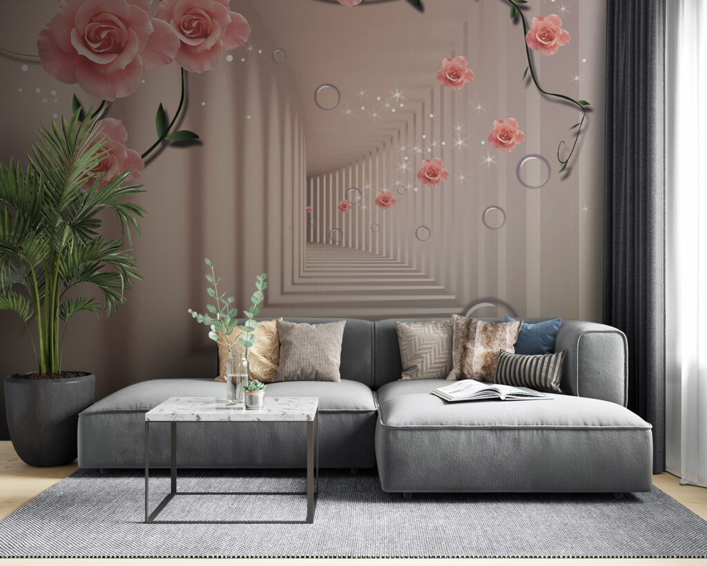 Rose lungo le nicchie — ambiente 4