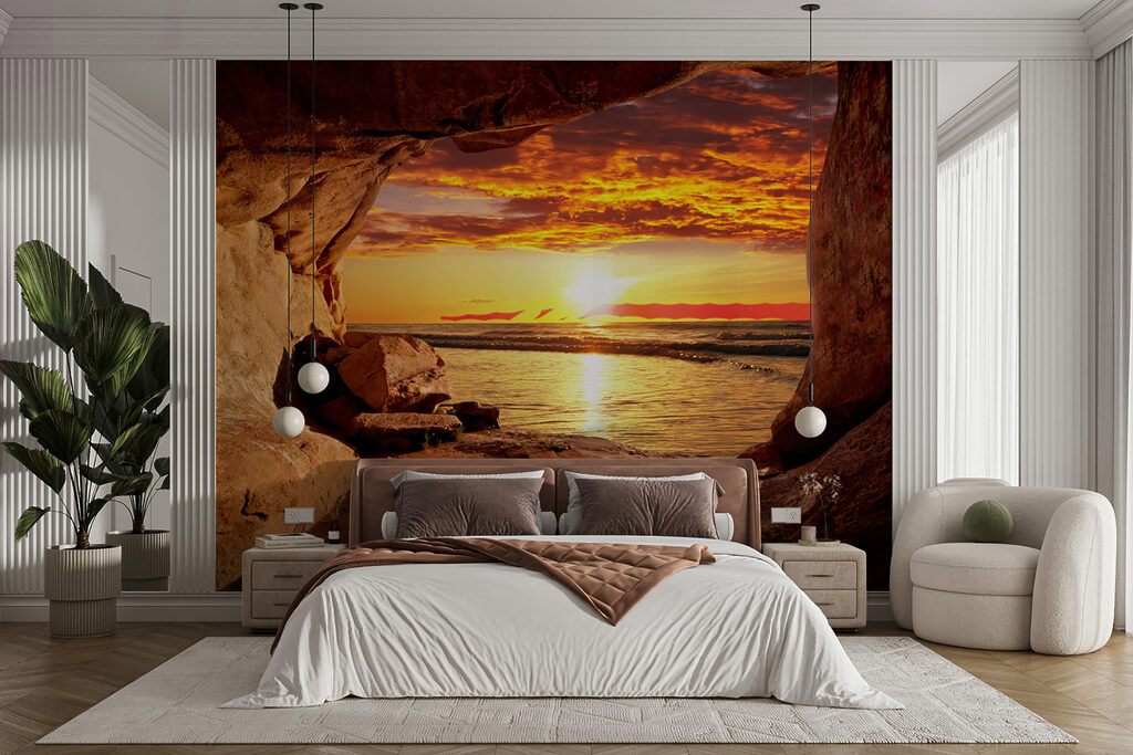 Tramonto nella grotta marina — ambiente 11