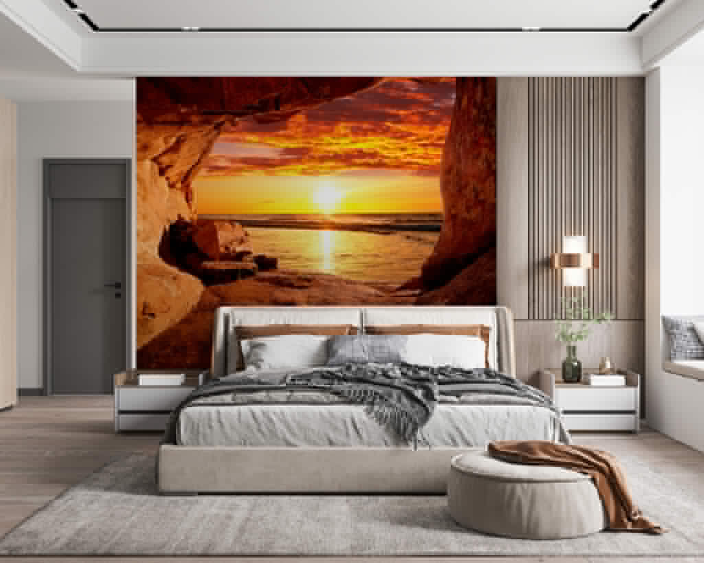 Tramonto nella grotta marina — ambiente 4