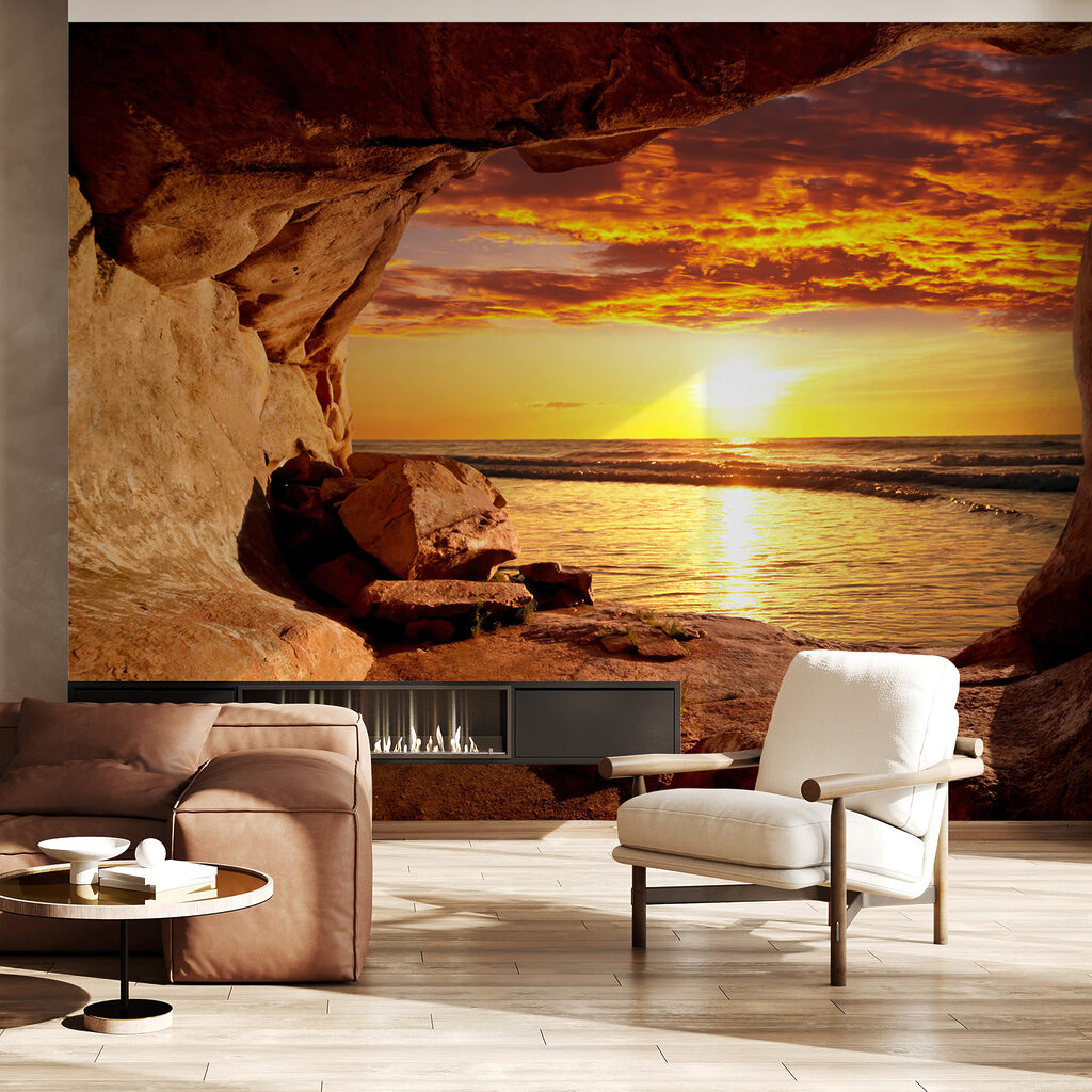 Tramonto nella grotta marina — ambiente 12