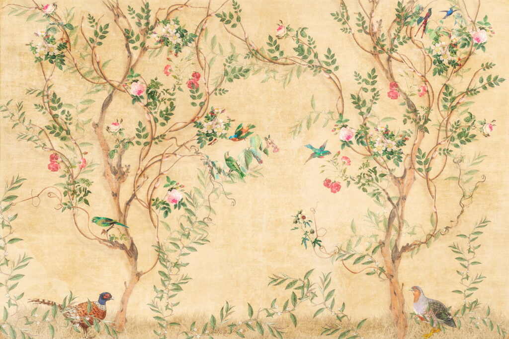 Alberi ornamentali in fiore — design completo