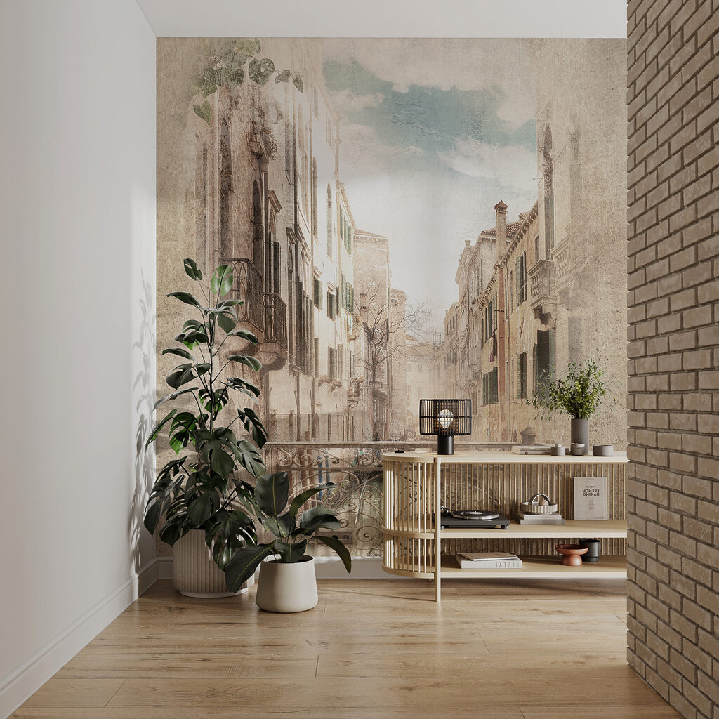 Balcone tra case antiche — ambiente 5