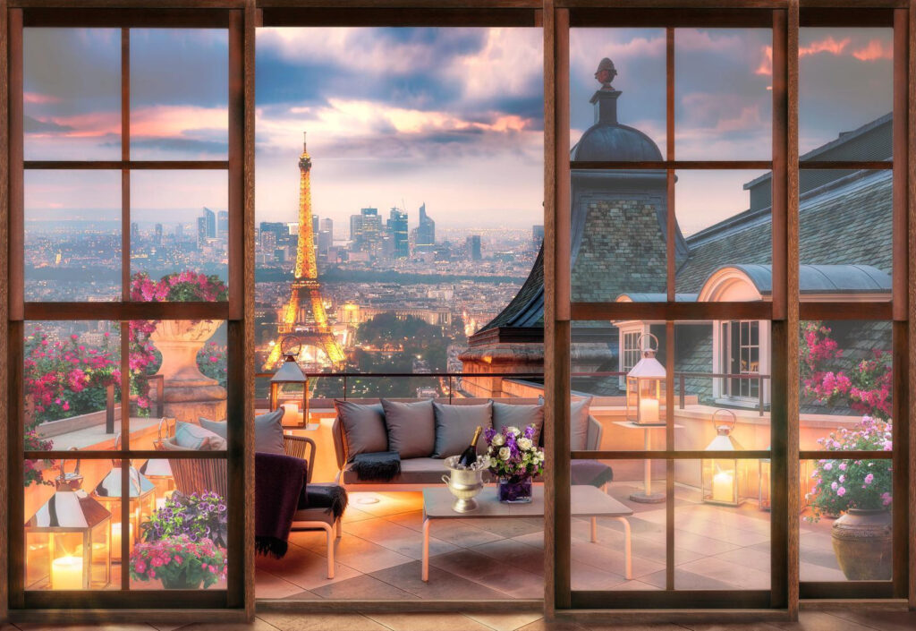 Parigi dalla finestra — design completo