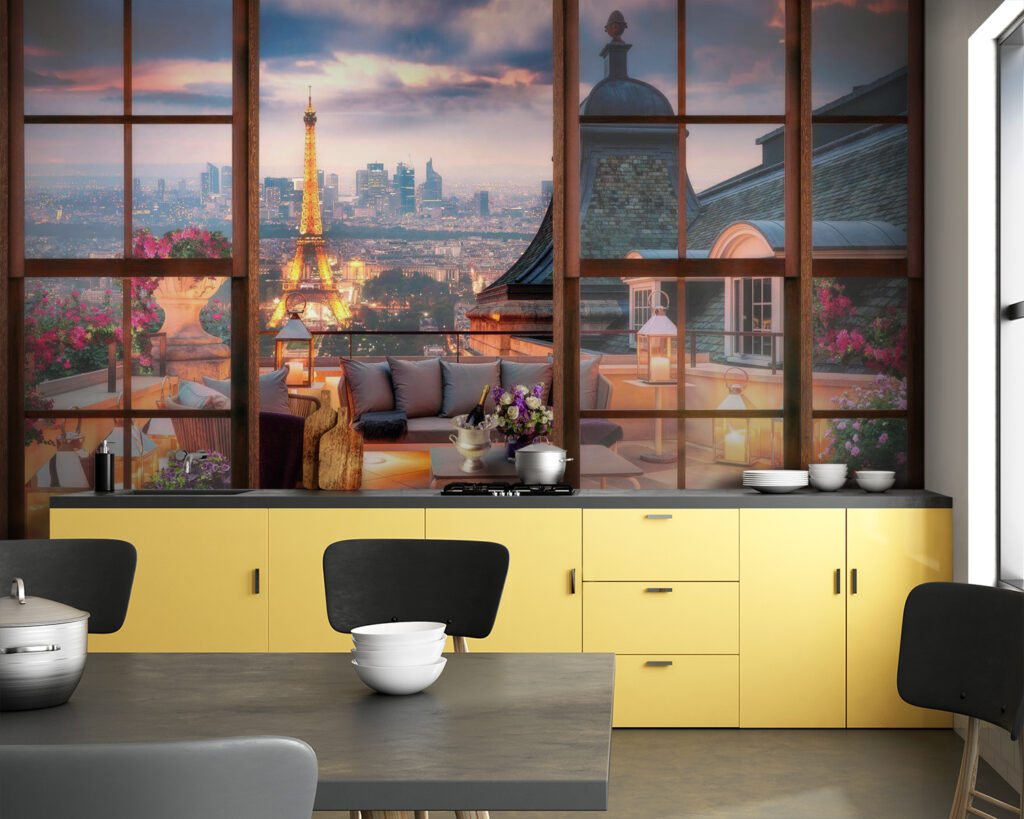Parigi dalla finestra — ambiente 1