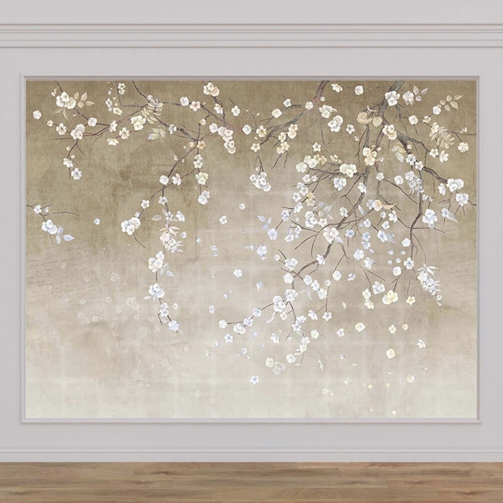 Fiori bianchi che cadono — ambiente 1
