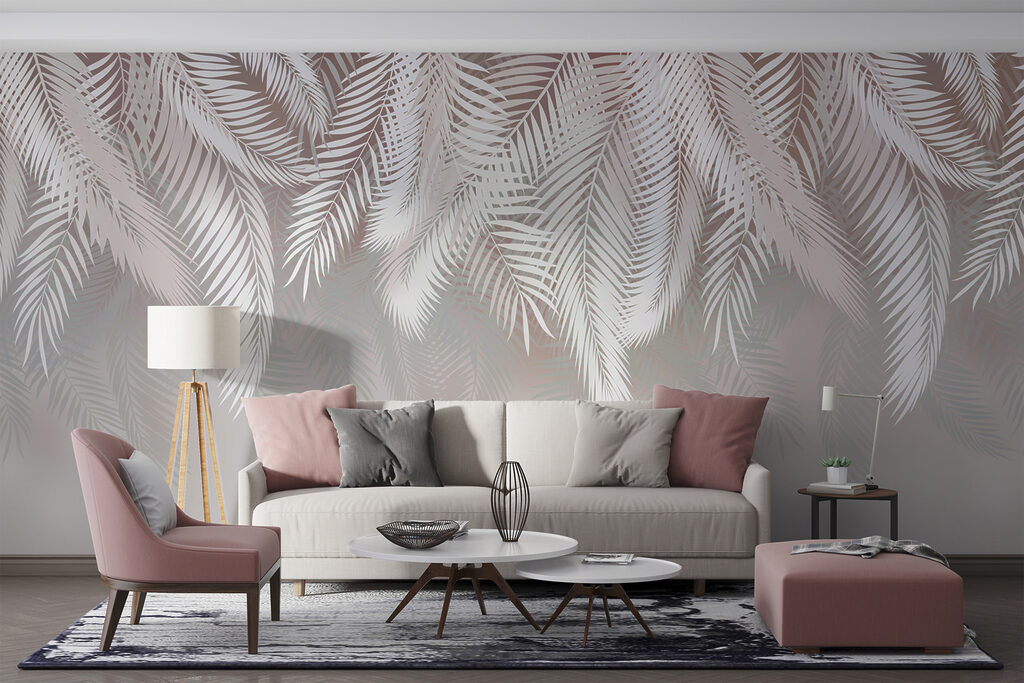 Foglie sopra spazio aperto — ambiente 3