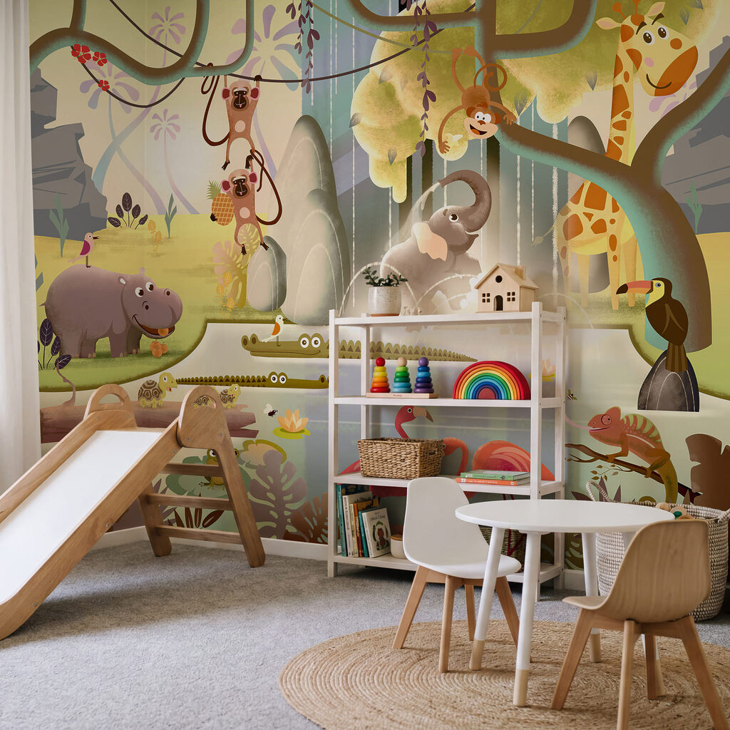Animali nella giungla — ambiente 3