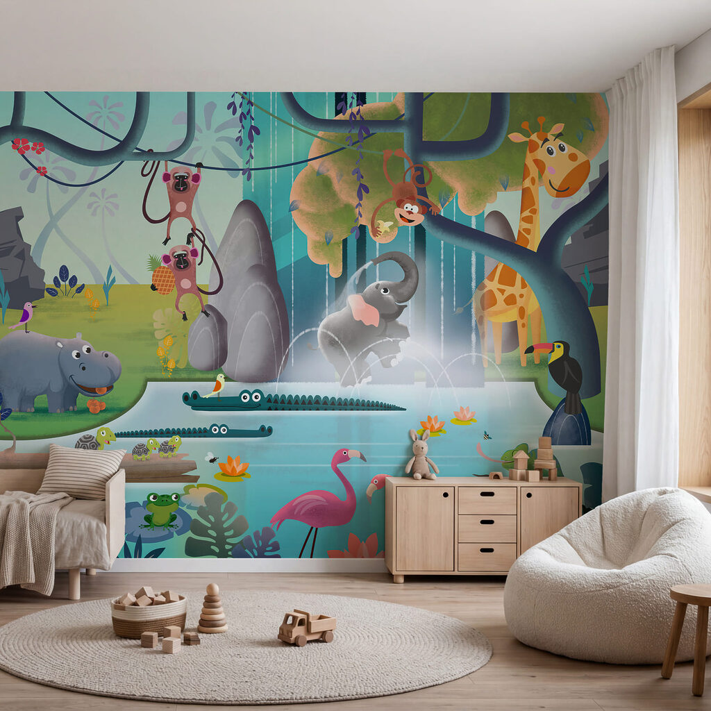 Animali nella giungla — ambiente 3