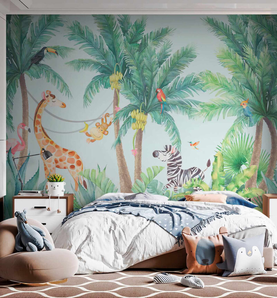 Animali tra le palme — ambiente 2