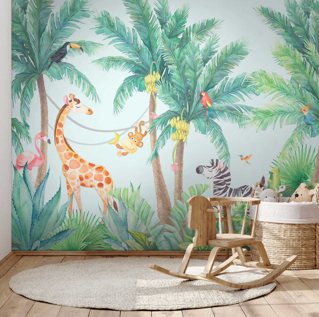 Animali tra le palme — ambiente 3